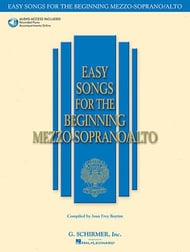 cover Easy Songs for Beginning Singers Vocal Solo & Collections sheet music cover